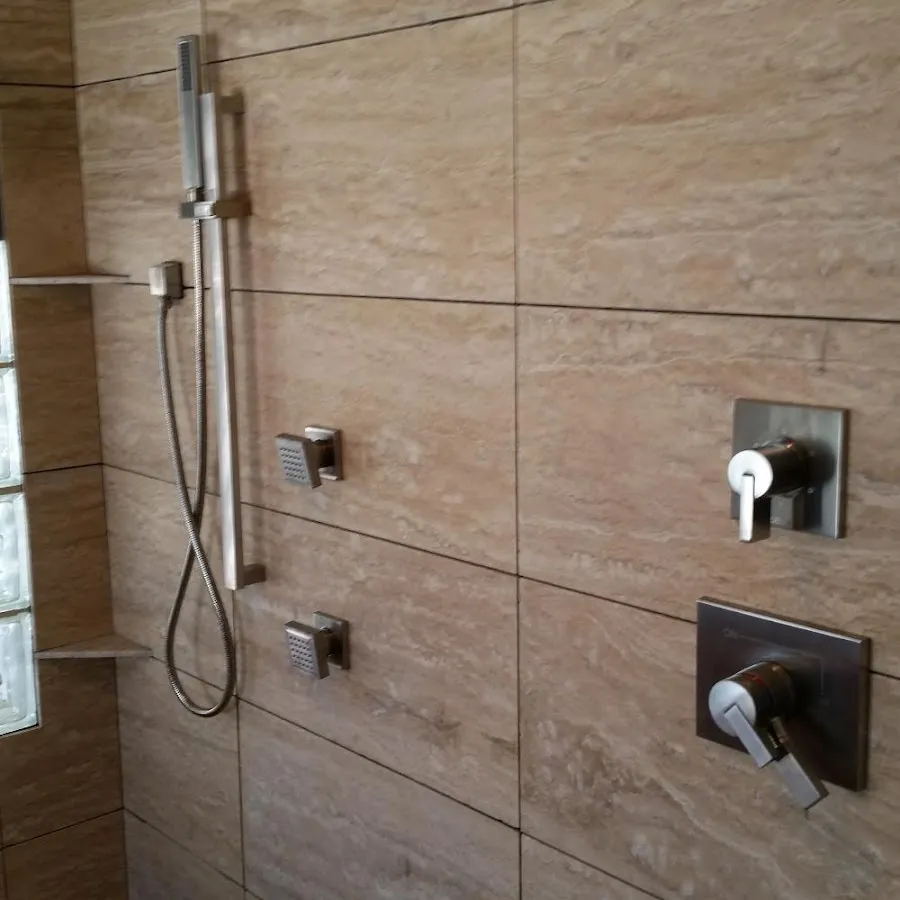 Shower fixture installation for Water Heater Installation in Dighton